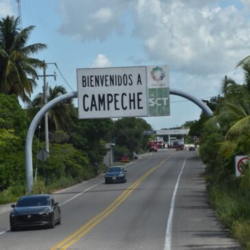 Fahrt auf die Yucatan Halbinsel