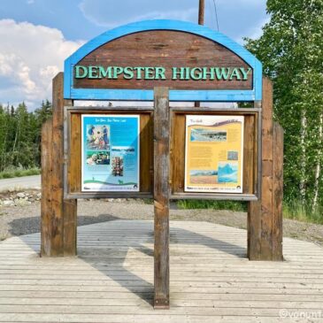Dempster Highway via Inuvik ans Polarmeer